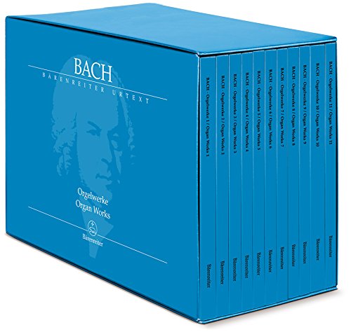 Bach, Johann Sebastian (1685-1750) Orgelwerke. Band 1-11 (im Schuber) (Bärenreiter Urtext)